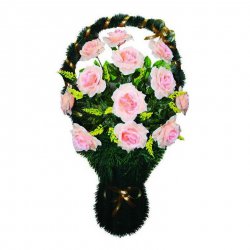 Корзина цветов на могилу