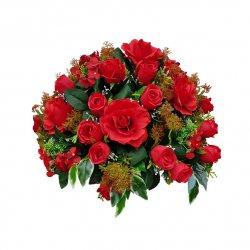 Корзина цветов на могилу