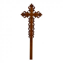 Крест деревянный на могилу