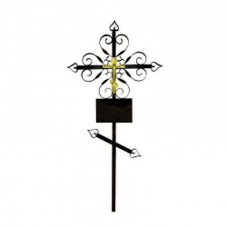 Крест металлический на могилу