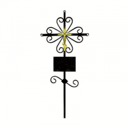 Крест металлический на могилу