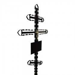 Крест металлический на могилу